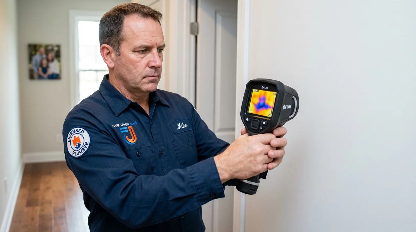 Thermal imaging leak detection by Johns Plumbing LLC in Minturn